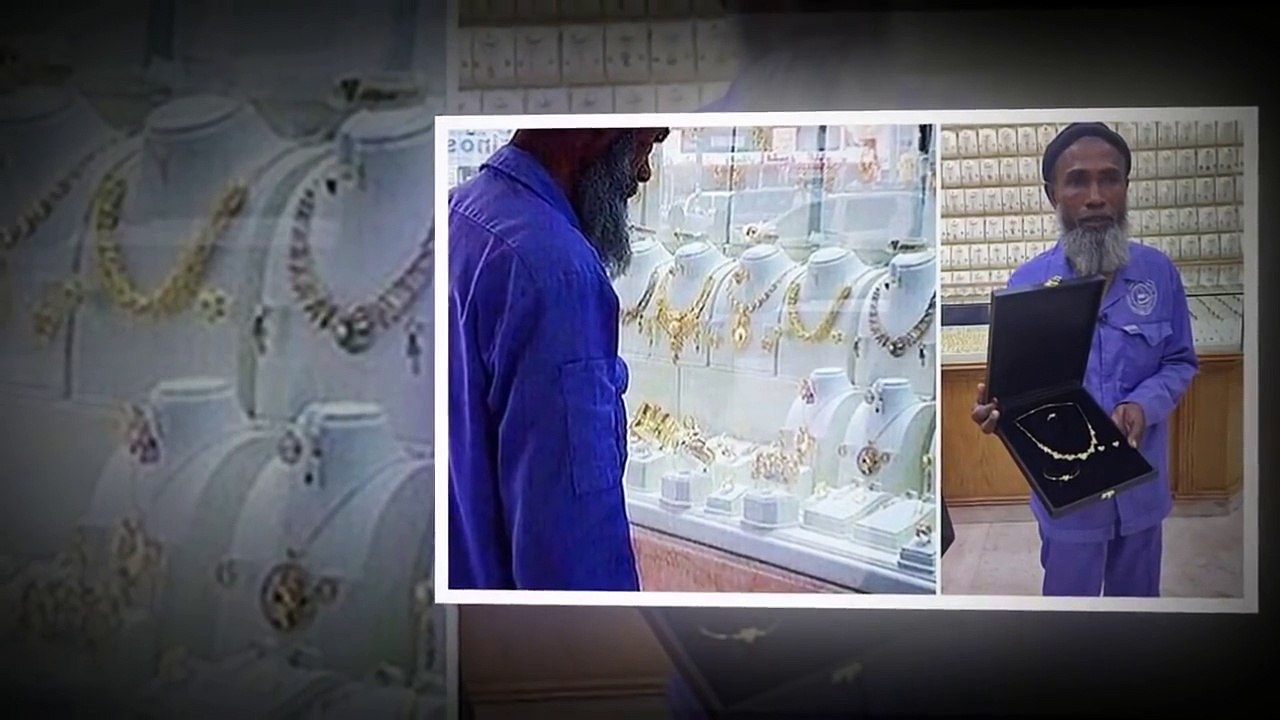 Cleaner showered with gifts by Saudis after ridiculed for looking at gold