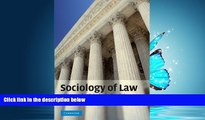 FAVORIT BOOK Sociology of Law: Visions of a Scholarly Tradition BOOOK ONLINE