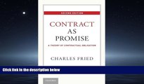 PDF [DOWNLOAD] Contract as Promise: A Theory of Contractual Obligation READ ONLINE