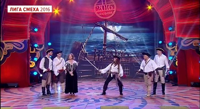 VIP Тернополь и Елена Кравец - Пленные на корабле - Лига Смеха, прикольное видео