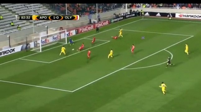 de Camargo I. Goal HD - APOEL	2-0	Olympiakos Piraeus 08.12.2016