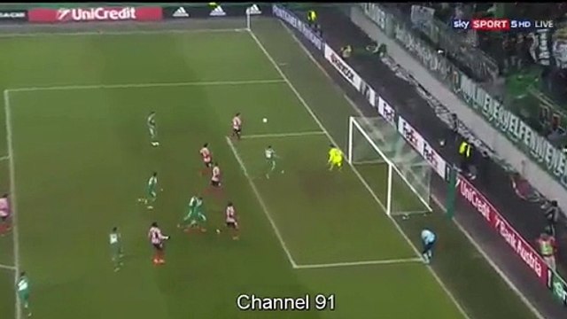 Enric Saborit Goal HD - SK Rapid Wien 1-1 Athletic Bilbao 08.12.2016 HD