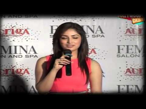 Yami Gautam Unveils Femina Salon And Spa Magazine