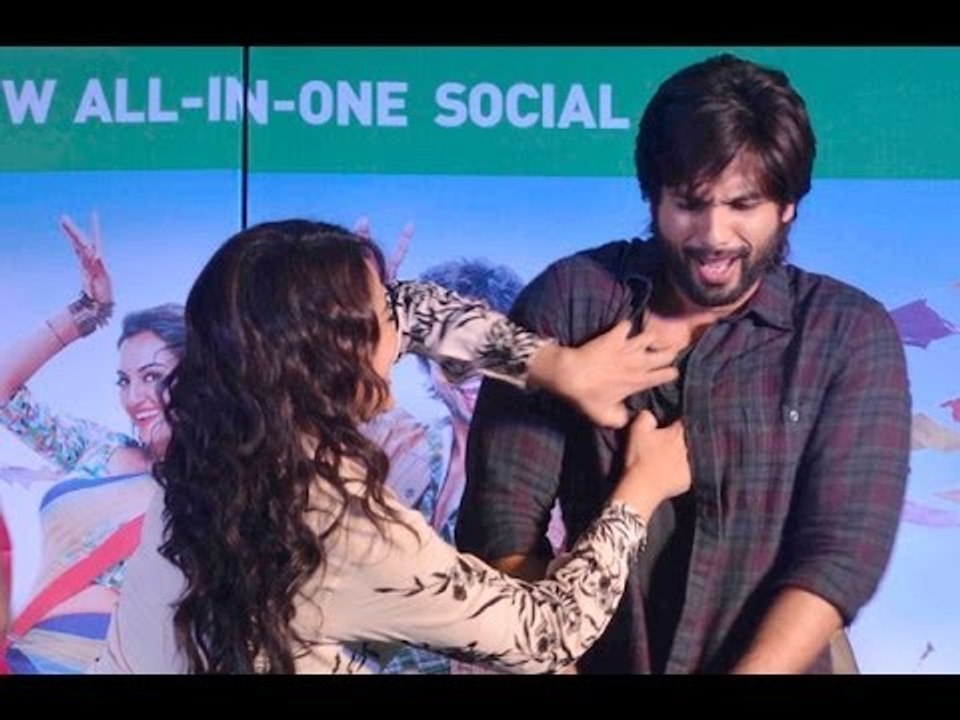 R... Rajkumar NAUGHTY Promotions | Sonakshi Sinha | Shahid Kapoor | Prabhu Deva