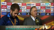 Dick Advocaat Maç Sonu Açıklamaları | Feyenoord - Fenerbahçe 0-2