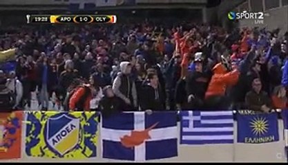 All Goals & Highlights HD - APOEL 2-0 Olympiakos Piraeus - 08.12.2016