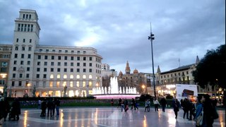 Plaça de Catalunya | Placa Catalunya | Barcelona Spain 2016 | 1080p