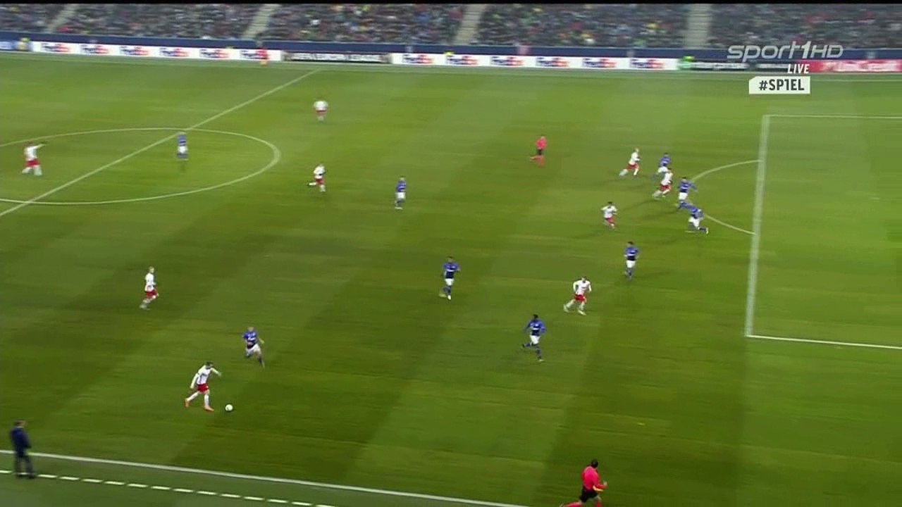 Xaver Schlager Goal HD - Salzburg	1-0	Schalke 08.12.2016