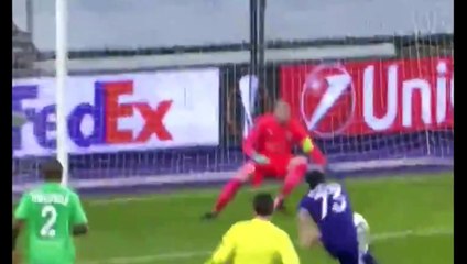Anderlecht VS Saint Etienne 2-3 Highlights (Europa League) 08/12/2016