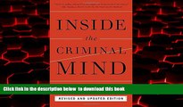 PDF [FREE] DOWNLOAD  Inside the Criminal Mind: Revised and Updated Edition BOOK ONLINE