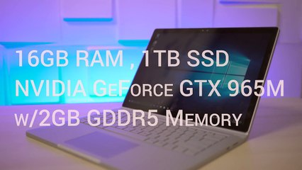 New Surface Book: Good Enough for a Pro?