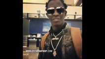 Young Thug Offers Airport Workers $15,000 To Quit Their Jobs 
