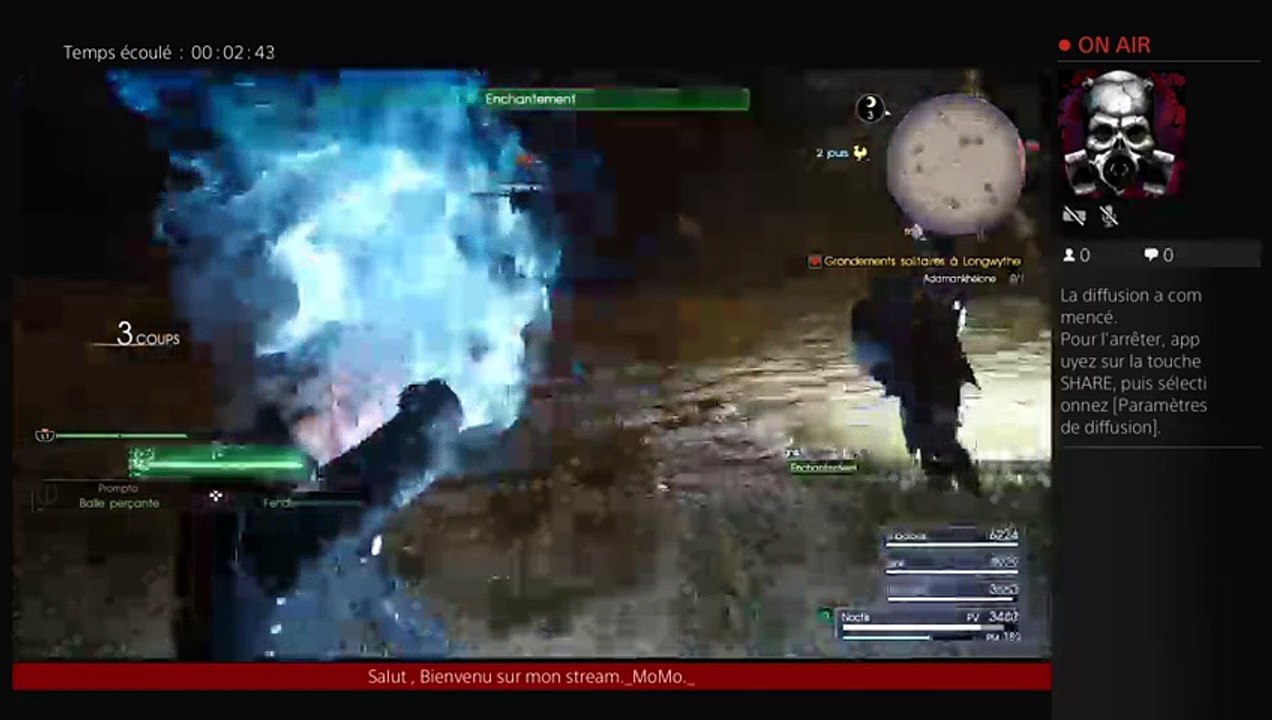 Final Fantasy XV Fight Adamankhelon lvl99 (5)