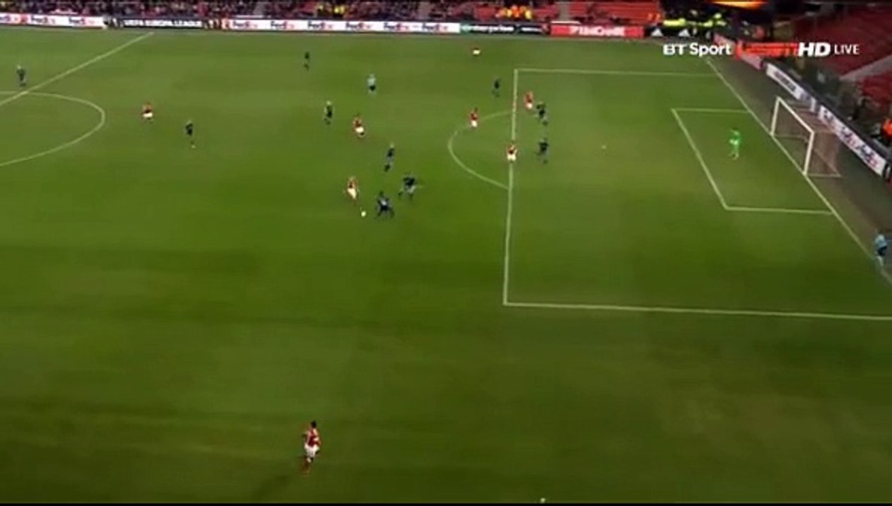 Goal Raman B.(1_1) Standard Liege vs Ajax