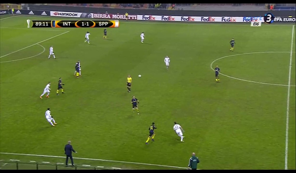 Eder Goal HD - Inter 2-1 Sparta Prague - 08.12.2016