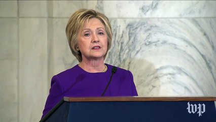 Clinton says fake news 'a danger that must be addressed'