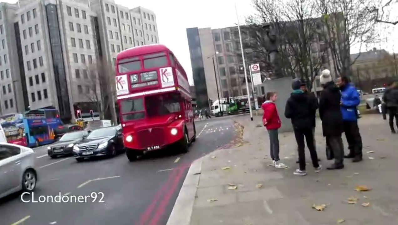 AEC Routemaster RM652 WLT652 on London Buses Route 15H