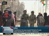 Siria: expertos rusos realizan operativo de desminado en Alepo