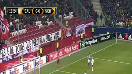 Salzburg vs Schalke 2-0 - All Goals & highlights - 08.12.2016