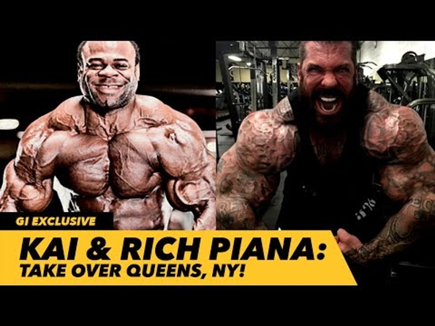 Kai Greene & Rich Piana Take Over Queens, NY | Natural Body Block Event - video Dailymotion