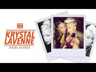 Protein Powder Snow | Krystal Lavenne Bikini Diaries