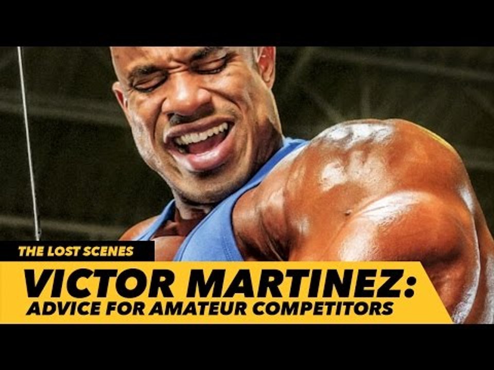 Victor Martinez Gives Bodybuilding Advice For Amateur Competitors | Generation Iron