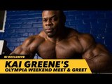 Kai Greene's Olympia Weekend Meet and Greet | Generation Iron