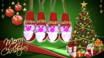 DIY How to Create Santa Claus Jingle Bell Ornament