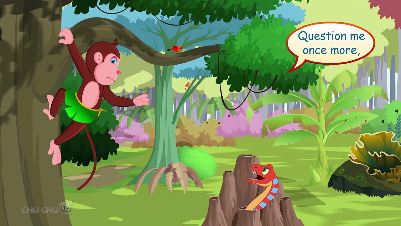 Snake & Parrots - Bedtime Stories for Kids in English - cartoon watching tv - cartoon videos for toddlers ,