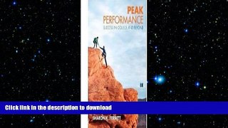 Pre Order Peak Performance Success in College and Beyond, 8th Edition