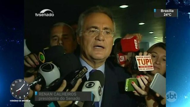 Renan Calheiros diz que decisão do STF `é para se cumprir`