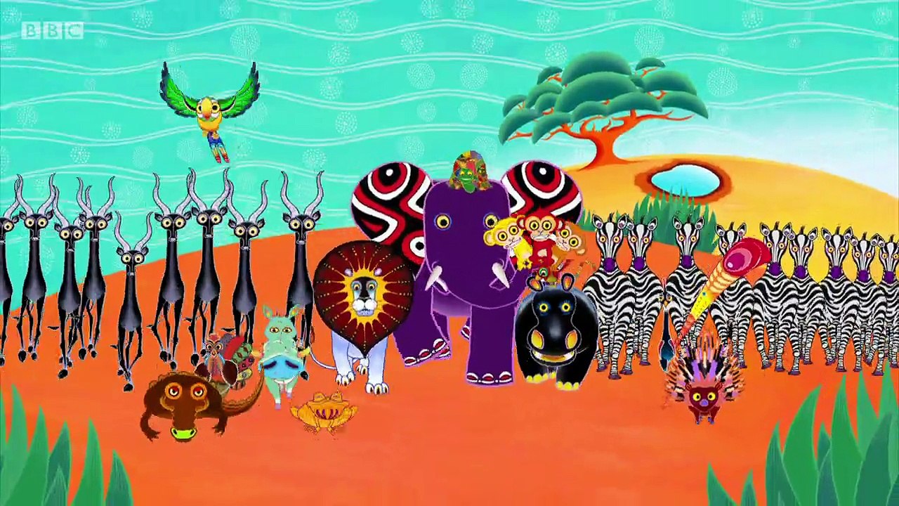 cBeebies Children Cartoon . Tinga Tinga Tales . s02e08 . Why Flea Jumps