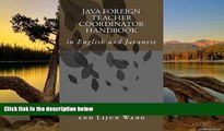 Buy Arthur H Tafero Java Foreign Teacher Coordinator Handbook: in English and Javanese (Javanese