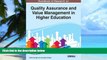 Price Handbook of Research on Quality Assurance and Value Management in Higher Education (Advances