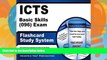 Buy ICTS Exam Secrets Test Prep Team ICTS Basic Skills (096) Exam Flashcard Study System: ICTS
