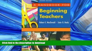 Read Book A Handbook for Beginning Teachers (2nd Edition) Kindle eBooks