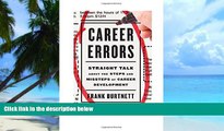 Price Career Errors: Straight Talk about the Steps and Missteps of Career Development Frank