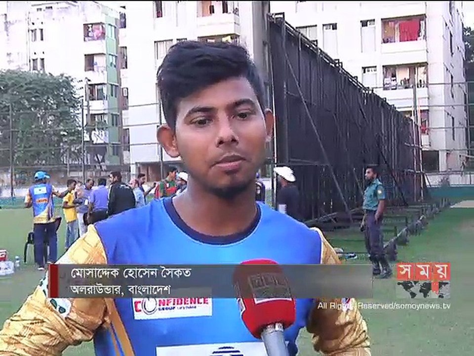 নিউজিল্যান্ড সফরে ভালো করতে চান অলরাউন্ডার মোসাদ্দেক