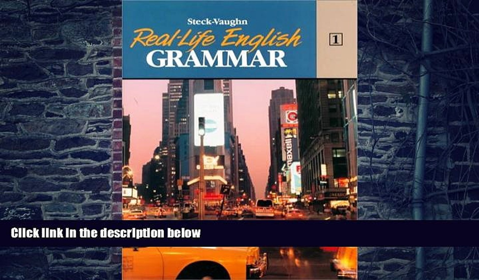 Price Real Life English Grammar Bk 1 (Real-Life English Grammar) (Steck-Vaughn Real-Life English