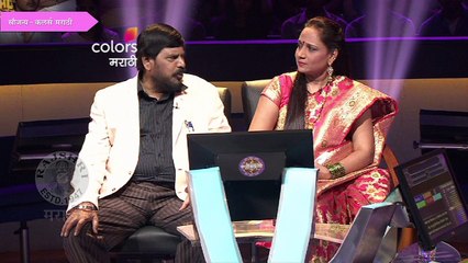 Download Video: Ramdas Athawale & Wife On Sets Of Kon Hoil Marathi Crorepati | Swapnil Joshi