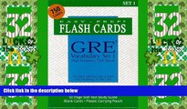 Best Price GRE Vocabulary Set 1: With 750 Flash Cards and Study Guide Easy-Prep Flash Cards On Audio