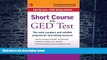 Best Price McGraw-Hill Education Short Course for the GED Test McGraw-Hill Education On Audio