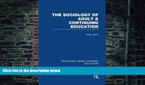 Price The Sociology of Adult   Continuing Education Peter Jarvis On Audio