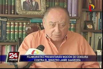 ¿Qué implicancias traería posible censura a ministro Jaime Saavedra?