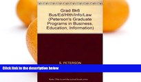 Buy Peterson s Peterson s Graduate   Professional Programs 2002, Volume 6: Graduate Programs in