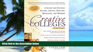 Price Creative Colleges: A Guide for Student Actors, Artists, Dancers, Musicians and Writers