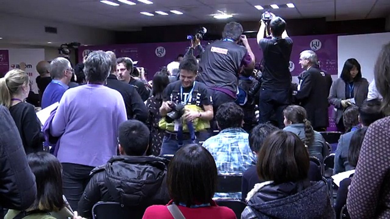 GPF 2016 Men's Post-SP Press Conference