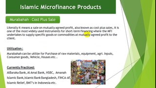 Islamic Microfinance: A powerful Tool for Poverty Alleviation- Powerpoint Presentation In Urdu
