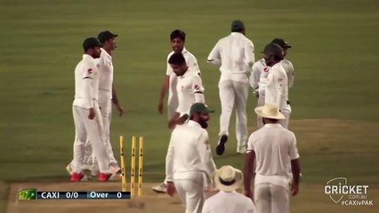 3 wickets for Amir & a wicket for Rahat provides Pakistan with a good end to day 1 against the CA XI