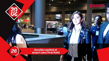 Anushka Spotted At Mumbai Airport Without Virat, Ranveer And Baba Ramdev Do Yoga Together